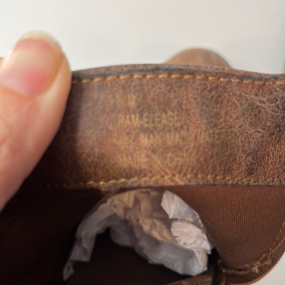 Rampage Brown Ankle Booties Size 8 - Picture 8 of 9